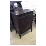 LRG DARK CHERRY CHEST OF DRAWERS
