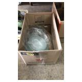BOX OF ASST GLASSWARE