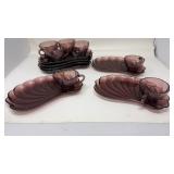 VINTAGE 1930S ATLAS MOROCCAN LUNCHOEN SET