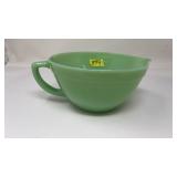 VINTAGE FIRE KING JADEITE BATTER BOWL