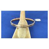 14K YG BANGLE BRACELET 9.78G