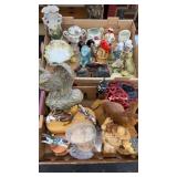 2 FLATS OF ASST HOUSEHOLD DECOR