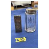 STERLING LIGHTER & STERLING LIDDED JAR