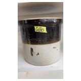 STONEWARE TWO TONE CROCK