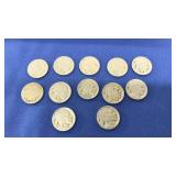 COLL OF INDIAN HEAD NICKLES