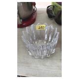 ORREFORS CRYSTAL BOWL