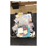 LRG TRAY OF JEWELRY MAKING SUPPLIES