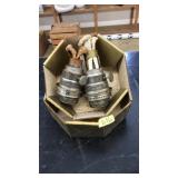 PAIR OF ALADDIN LANTERN INSERTS