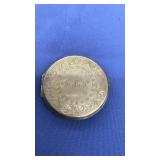 MONOGRAMMED 'FMP' MEXICAN STERLING COMPACT