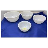 4 PC NESTING BOWL FIRE KING SET