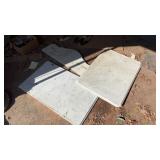 3 MARBLE SLABS