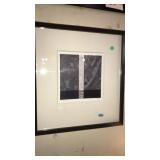 SIGNED FRAMED FROST I MATTED ART