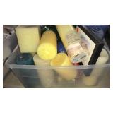 BOX OF ASST CANDLES