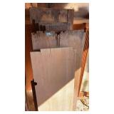 COLLECTION OF ANTQ. PIECES OF WOOD, FROM INDIA