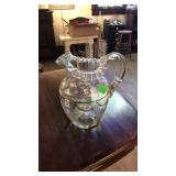 UNIQUE HANDBLOWN PITCHER