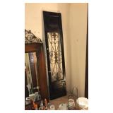 DECORATIVE WALL ART METAL & WOOD SHUTTER