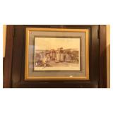 BERRY PICKERS AFTER ETCHING BY J.A.S S KING