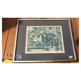 ï¿½A CONJUNCTION OF GRAMMARIANS' SIGNED LUMMUS PRINT