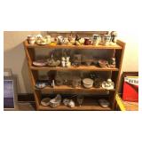 4 TIER SHELF WITH ASST TRINKETS