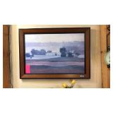 FRAMED LANDSCAPE SCENE