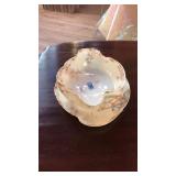 LIMOGE BOWL AND PLATE