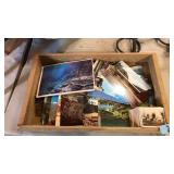 FLAT OF ASST POSTCARDS