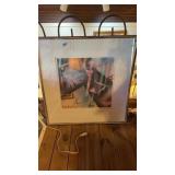 FRAMED ABSTRACT ART PRINT