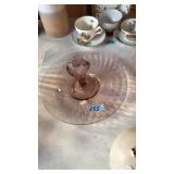 PURPLE GLASS DESERT PLATTER