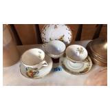 3 CHINA CUPS & SAUCERS