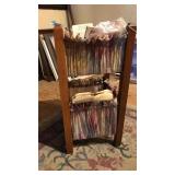 2 TIER BASKET SHELF WITH CONTENTS