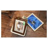 WOVEN BASKET OF ASST ARTWORK