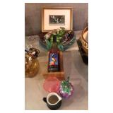 LOT OF ASST HOUSEHOLD DECOR & ETC