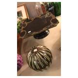 LOT OF ASST CERMIC & HOUSEHOLD DECOR