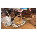 COLLECTION OF BASKETS