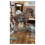 CHINESE TANG DYNASTY STYLE HORSE STATUE