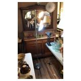 3 LIGHT CHROME FLOOR LAMP