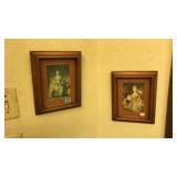 PAIR OF VICTORIAN LADIES PORTRAITS FRAMED PRINTS