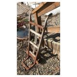 WOOD AND METAL DOLLY,