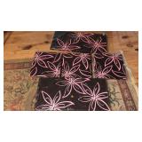 LOT OF SILK FABRIC WALL ART, MADE IN THAILAND