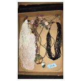 TRAY OF ASST COSTUME JEWELRY