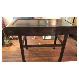 ANTIQUE ORIENTAL CONSOLE TABLE HEAVY CARVING