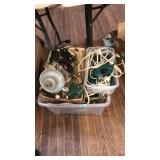 EXTENSION CORDS, LIGHT BULBS, ETC