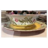 SALAD BOWL & PLATTER BY BIZZIRRI, ITALY