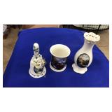 3 THOMAS KINCAID: BELL, VASE, CUP