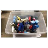 TUB OF ASST. CLEANING SUPPLIES