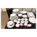 SET OF ROSENTHAL 'SECUNDA-PURPUR CHINA