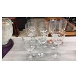 LOT OF ASST. STEMWARE
