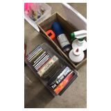 BOX OF MISC HOUSEHOLD