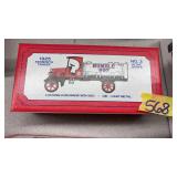 HUMBLE 1925 KENWORTH TANKER COIN BANK IN BOX