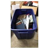 BOX OF HARDBACK BOOKS